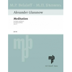 Meditation op.32 für Violine -Alexander Glasunow