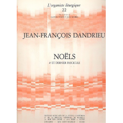 Noels vol.4 pour orgue -Jean Francois Dandrieu