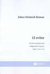 12 Suiten Band 1 (Nr.1-6) : für Cembalo -Johan Helmich Roman