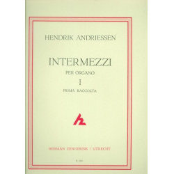 Intermezzi vol.1 - Hendrik Andriessen