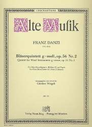 Quintett g-Moll op.56,2 -Franz Danzi / Arr.Günther Weigelt