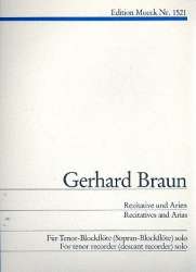 Rezitative und Arien : für -Gerhard Braun