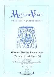 Canzon 19   und  Sonata 20 -Giovanni Battista Buonamente