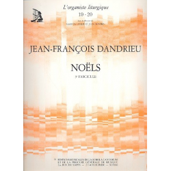 Noels vol.3 pour orgue -Jean Francois Dandrieu