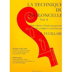 La technique du violoncelle vol.8 -Louis R. Feuillard