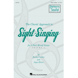 The Choral Approach to Sight-Singing Vol. I -Emily Crocker