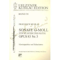 Sonate g-Moll op.83,3 -Friedrich Daniel Rudolph Kuhlau
