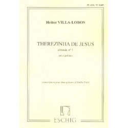 Therezinha de Jesus : pour 2 guitares -Heitor Villa-Lobos