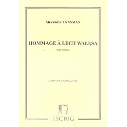 Hommage à Lech Walesa : -Alexandre Tansman