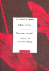 Mouvements perpetuels for violin -Francis Poulenc