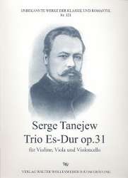 Streichtrio Es-Dur op.31 -Sergej Tanejew