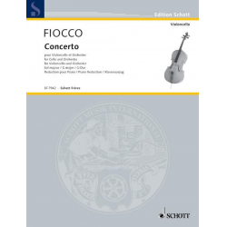 Concerto pour violoncelle (tenorsax) et orchestre -Joseph-Hector Fiocco
