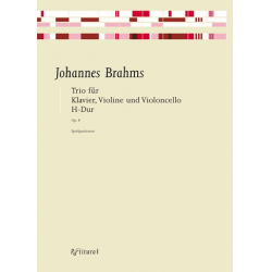 Klaviertrio H-Dur op.8 -Johannes Brahms