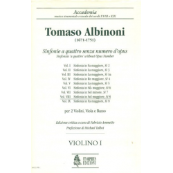 Sinfonia a quattro sol maggiore Si8 -Tomaso Albinoni