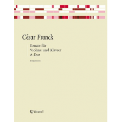 Sonate A-Dur für Violine und Klavier -César Franck