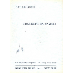 Concerto da camera -Arthur Lourie