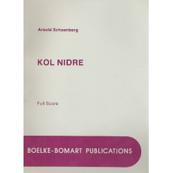Kol nidre op.39 für Sprecher, -Arnold Schönberg