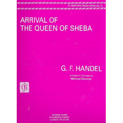Arrival of the Queen of Sheba for organ -Georg Friedrich Händel (George Frederic Handel)