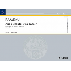 Airs à chanter et à danser für -Jean-Philippe Rameau / Arr.Georges Aubanel