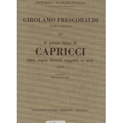 Il primo libro di capricci fatto sopra - Girolamo Frescobaldi