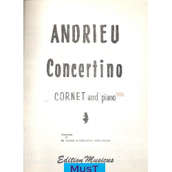 Concertino op.163 for trumpet (cornet) -Fernand Andrieu