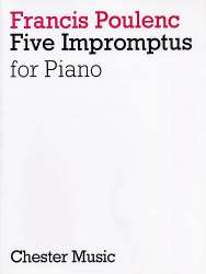 5 Impromptus for piano -Francis Poulenc