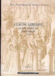 Quart Livre de Danceries for -Claude Gervaise