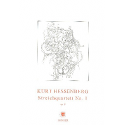 Streichquartett Nr.1 op.8 -Kurt Hessenberg