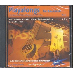 Playalongs für Bassisten vol.1 CD -Jörg Sieghart