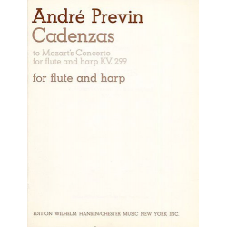 Cadenzas to Mozart's Concerto KV299 -Andre Previn