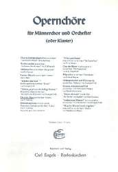 Chor der Jäger für Männerchor und -Albert Lortzing