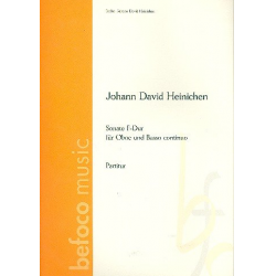 Sonate F-Dur für Oboe und Bc -Johann David Heinichen