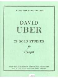 21 Solo Studies for trumpet -David Uber