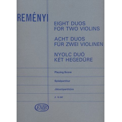 8 Duos : für 2 Violinen -Attila Remenyi
