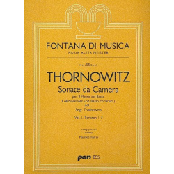 6 Sonaten Band 1 (Nr.1-3) -Henry Thornowitz