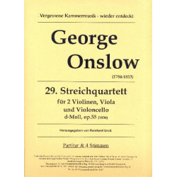 Quartett d-Moll Nr.29 op.55 -George Onslow