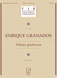 Valses poéticos : for piano -Enrique Granados
