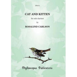 Cat and Kitten : for clarinet -Rosalind Carlson