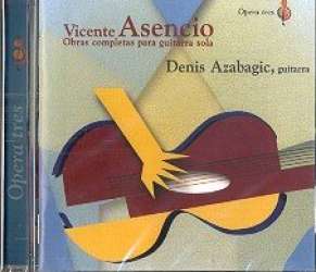 Obras completas para guitarra CD -Vicente Asencio