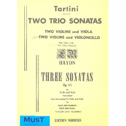 2 Trio Sonatas -Giuseppe Tartini