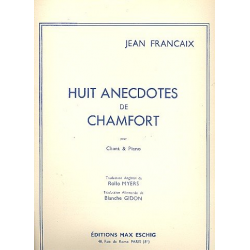 8 Anecdotes de Chamfort : - Jean Francaix