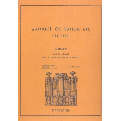 Sonate über den Choral  Sollt ich meinem Gott nicht singen : für Orgel - Samuel de Lange
