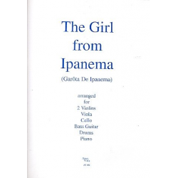 The Girl from Ipanema: for 2 violins, viola, -Antonio Carlos Jobim
