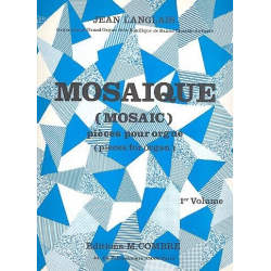 Mosaique vol.1 pièces pour orgue -Jean Langlais