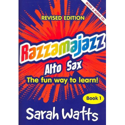 Razzamajazz (+CD) for alto saxophone - Sarah Watts