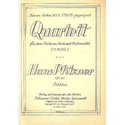 Streichquartett c-Moll op.50 - Hans Pfitzner