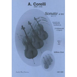 Sonata a tre op.3,4 für -Arcangelo Corelli