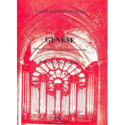 Genèse pour orgue et orchestre -Léonce de Saint-Martin