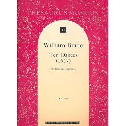 10 Dances for 5 instruments - William Brade
