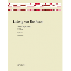 Streichquartett F-Dur op.18,1 -Ludwig van Beethoven